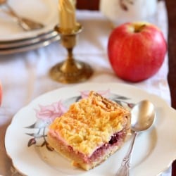 Polish Strawberry and Apple Pie