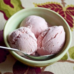 Tart Pomegranate Frozen Yogurt