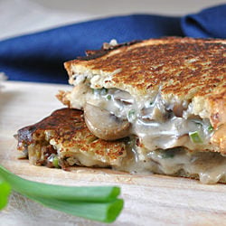 Mushroom Melt Grilled Cheese
