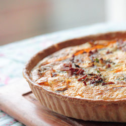 Leftover Christmas Dinner Quiche