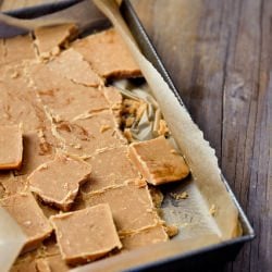 Saffron Caramel Candy Bark