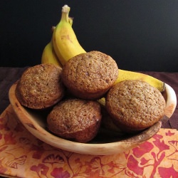 Banana Barley Flour Muffins