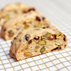 Cranberry Pistachio Biscotti