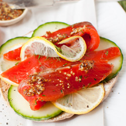 Dill-Cured Salmon