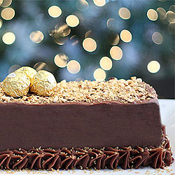 Chocolate Frangelico Meringue Cake