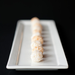 White Macadamia Coconut Truffles