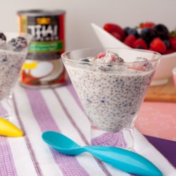 Berries ‘n Cream Chia Pudding