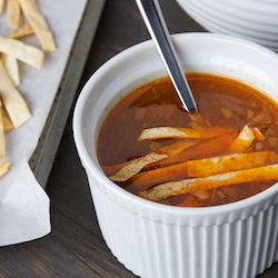 Spicy Chicken Tortilla Soup