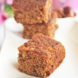 Eggless Dates Cake