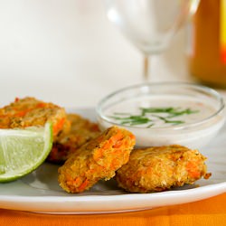Mini Chickpea Cakes