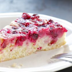 Orange Cranberry Upside Down Cake