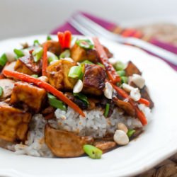 Szechuan-Style Tofu with Peanuts