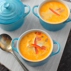 Coconut Black Eyed Pea Soup