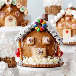 Cupcake Gingerbread Village