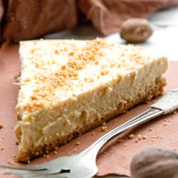 Eggnog Cheesecake Tart