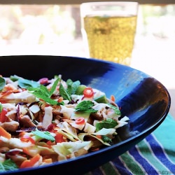 Fiery Vietnamese Chicken Salad