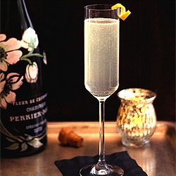 French 75 Champagne Cocktail