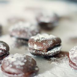 Chocolate Macarons