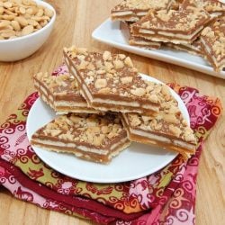 Chocolate Caramel Cracker Bars