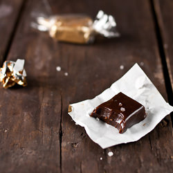 Salted Chocolate Caramels