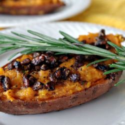 Twice Baked Sweet Potatoes