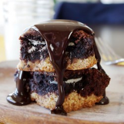 Oreo Brownie Cookie Bar