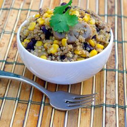 Quinoa and Black Beans