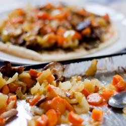 Roasted Mushroom and Peppers