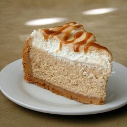 Salted Caramel Vanilla Cheesecake