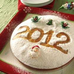 White Chocolate and Fruit Cake