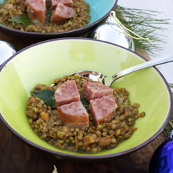 Lentils with Cotechino
