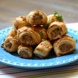 Puff Pastry Sausage Rolls