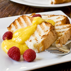 Grilled Angel Food Cake