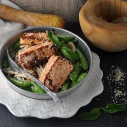Miso Salmon with Sesame Salt