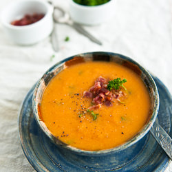 Sopa Lentilha com Toucinho