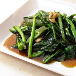 Chinese Kale in Oyster Sauce