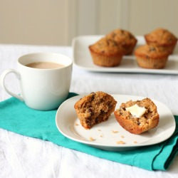 Oatmeal Raisin Muffins
