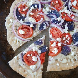 Purple Potato Pizza