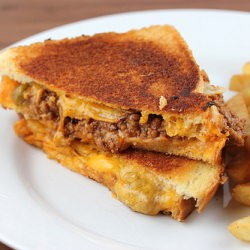 Sloppy Joe Grilled Cheese