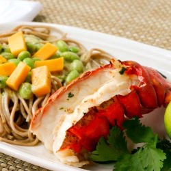 Chipotle and Lime Broiled Lobster