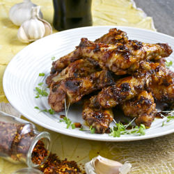 Kicking Garlic Buffalo Wings