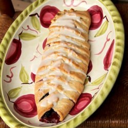 Strawberry Pastry Braid