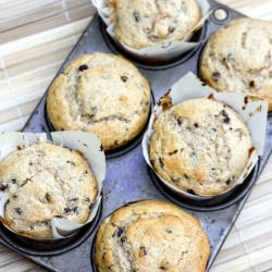 Cinnamon Chocolate Chip Muffins