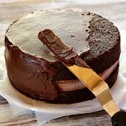 Chocolate Cheesecake Cake
