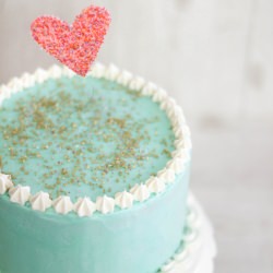 Cherry-Vanilla Layer Cake