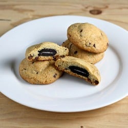 Oreo-Stuffed Cookies