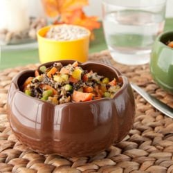 Hot and Wild Roasted Veggie Salad