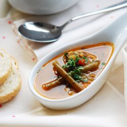 Pork and Green Beans Broth