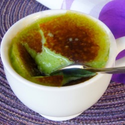 Coconut Pandan Crème Brûlée