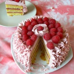 Lemon Raspberry Cake